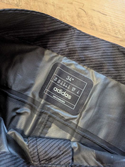 Spodnie męskie techniczne Adidas Terrex Techrock dry rain pants 32 L