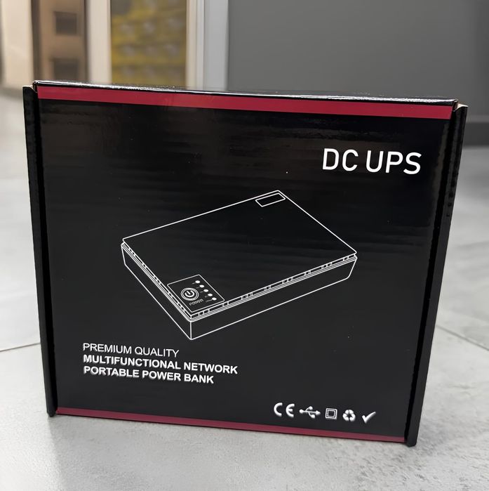 Міні DC UPS для резервного живлення роутера та мережевих пристроїв