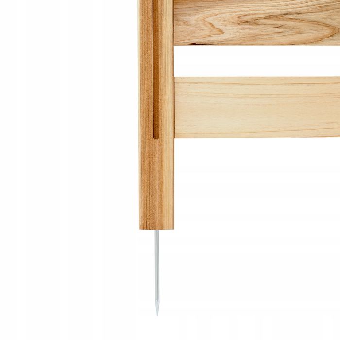 Drewniana osłona prywatności VEVOR 914X914MM 3-PANELOWA solidna