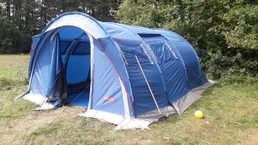 Zajefajny namiot urlop camping nocleg
