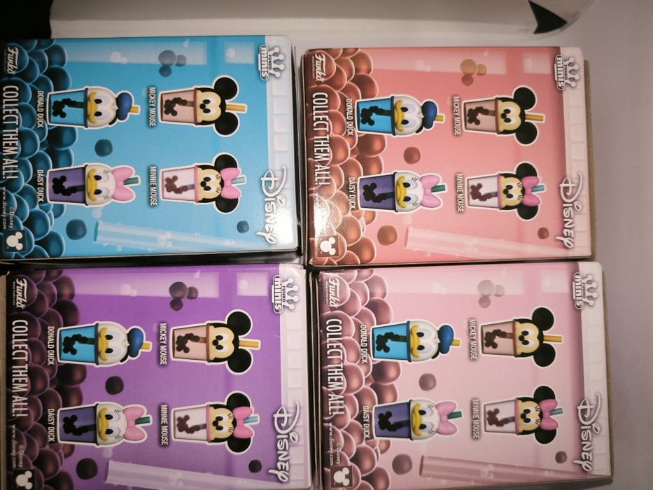 Figuras Funko pop mini coleção completa Disney bubble tea