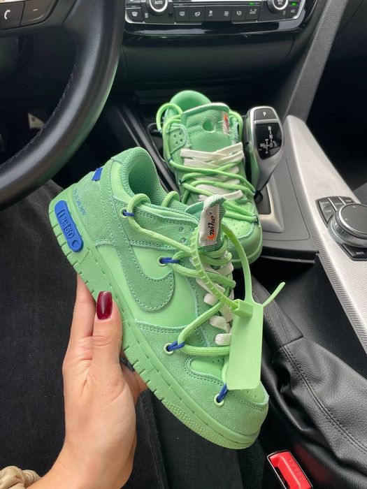 Nike trampki buty damskie 36 - 41 sneakersySB Dunk x Off White Green