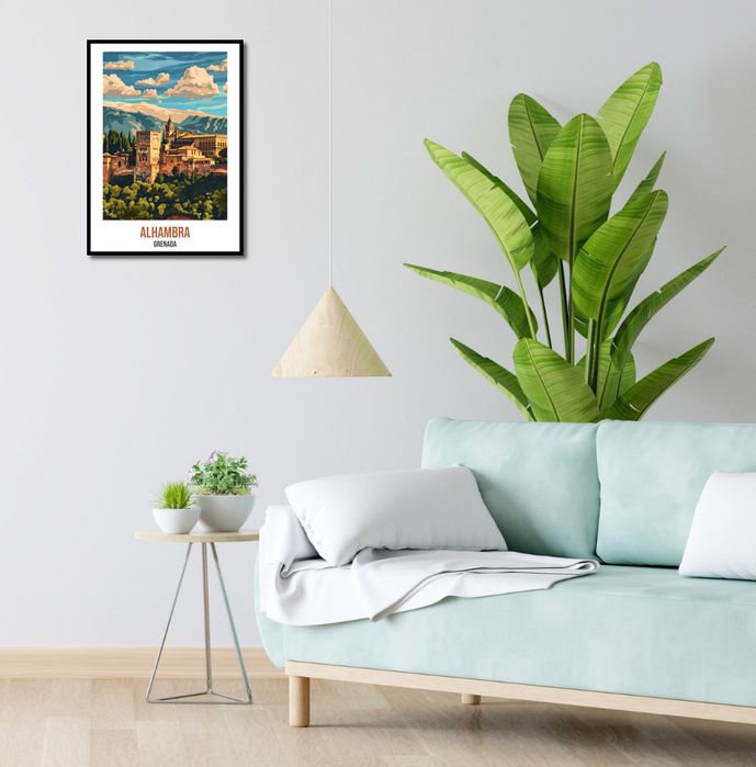 Plakat 40x55cm Alhambra