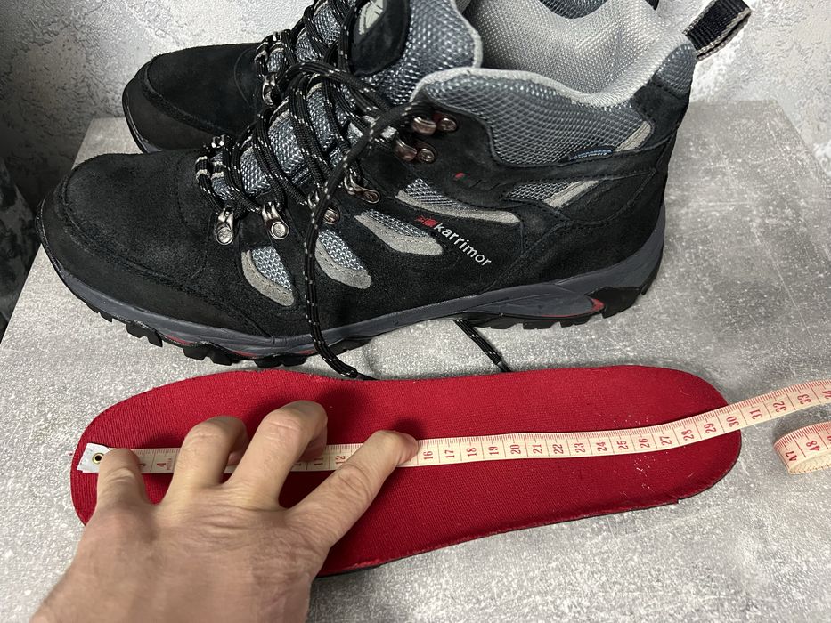 Черевики трекінгові шкіряні 46 р.Karrimor Waterproof 100% оригінал