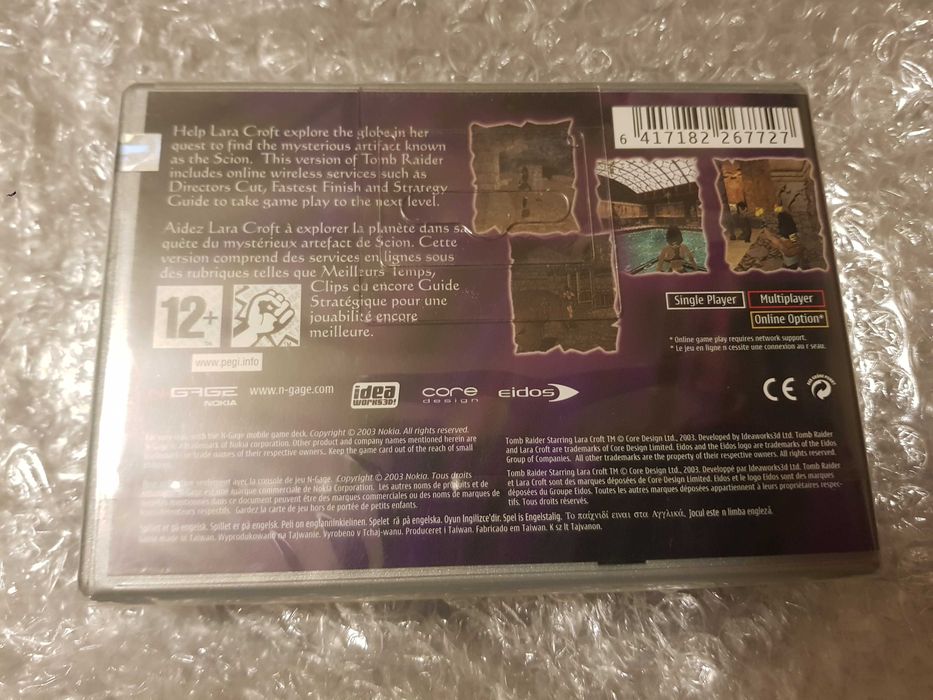 N-Gage Tomb Raider - Folia