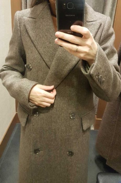 Massimo Dutti шерстяне пальто
