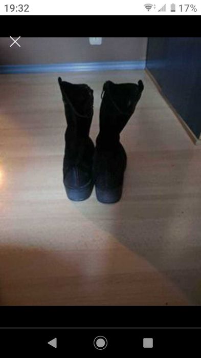 Sprzedam kozaki zamszowe