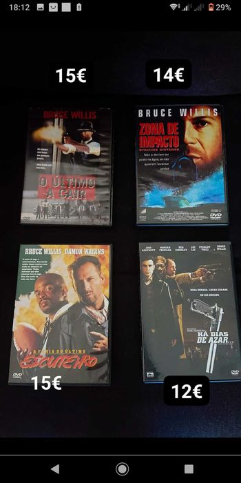 Bruce Willis dvd