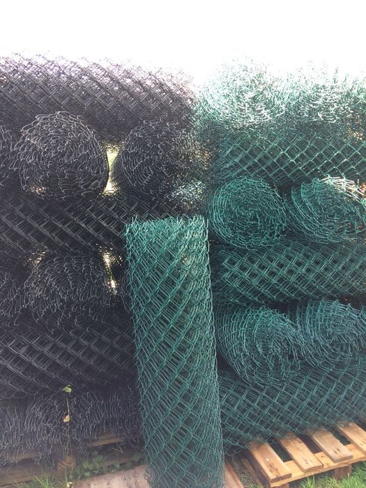 Siatka ocynk + PCV 1,25m