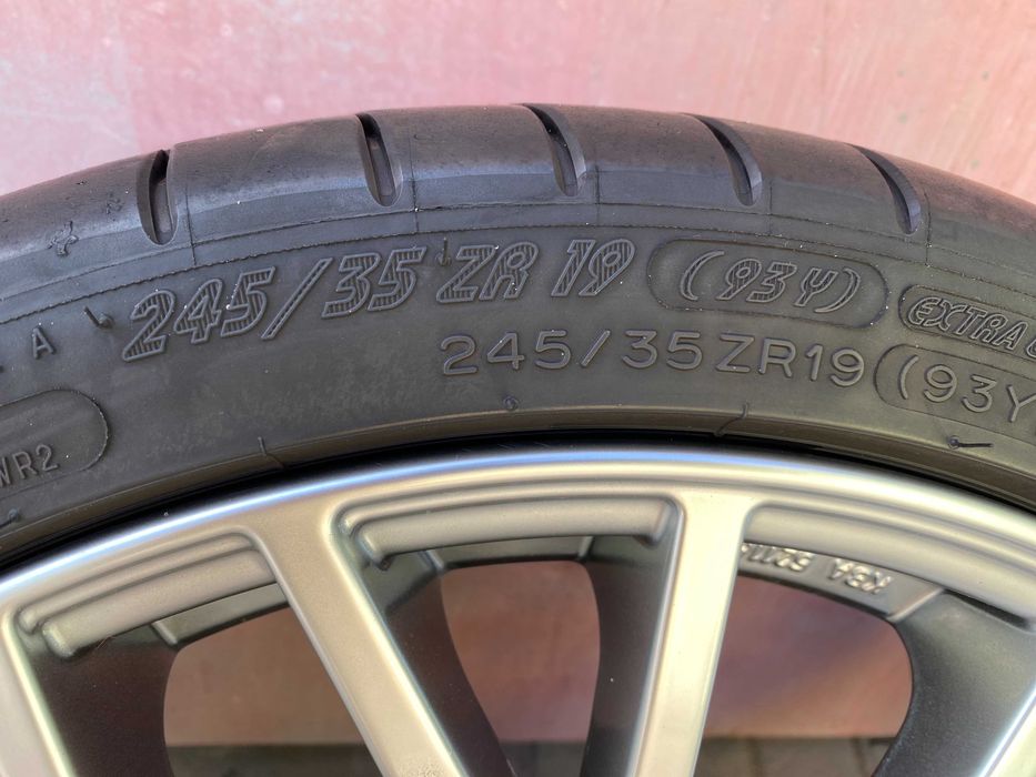 Литые диски R 19 5’112 AEZ+резина Michelin Pilot Super sport 245.35.19 ...