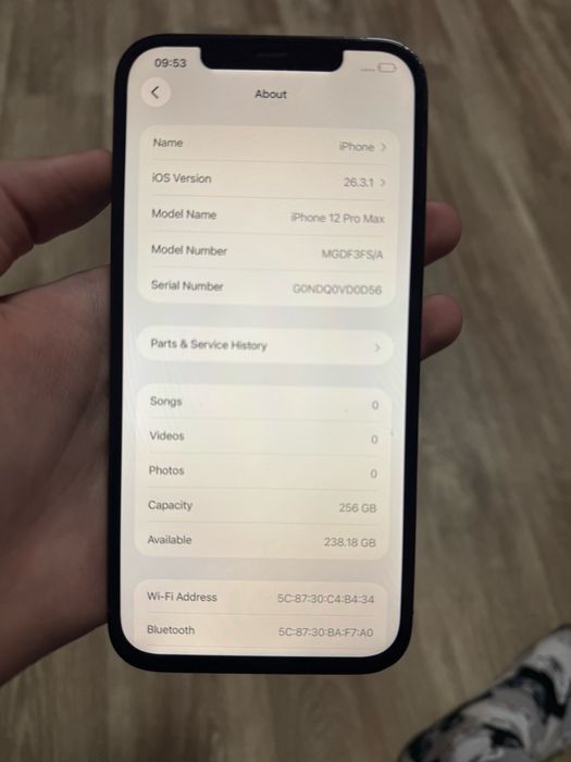 Iphone 12 pro max 256gb neverlock