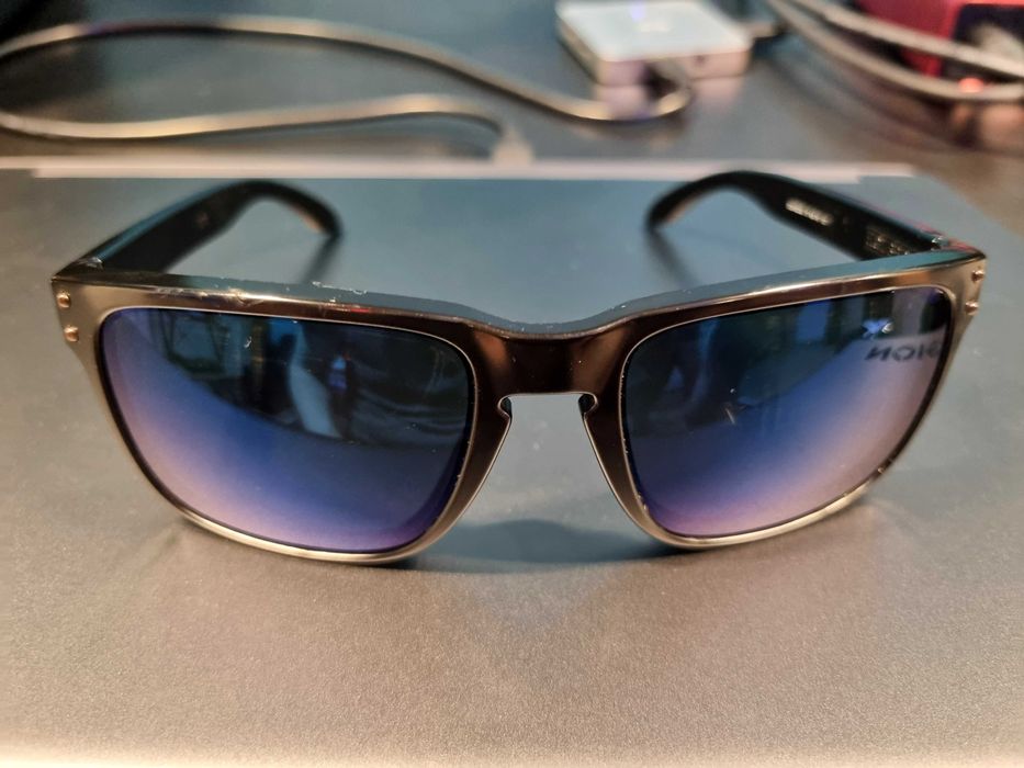 Okulary Oakley Holbrook Matte Black / Ice Iridium Polarized