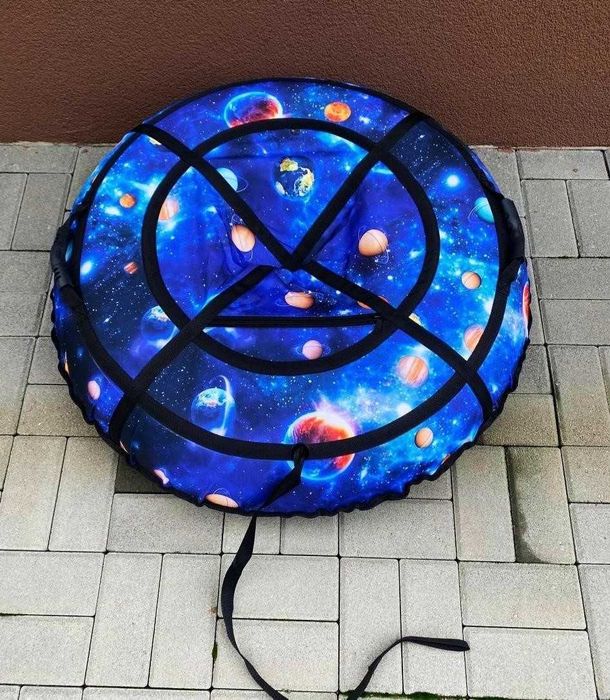 Надійний тюбінг тюбинг надувний санки зимовий плюшка таблетка ватрушка