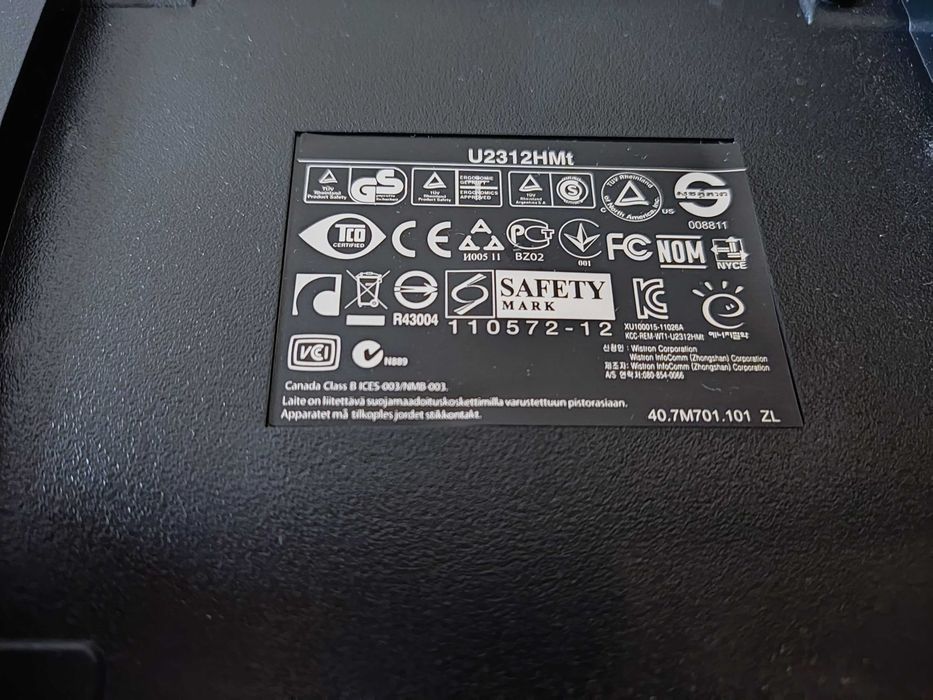 Monitor Dell U2312HMt