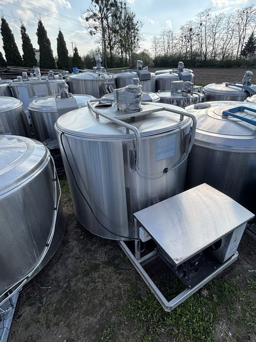 Zbiornik schladzalnik basen    do mleka 800L