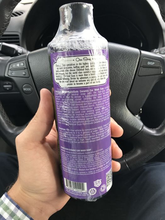 Автомобільний шампунь Сhemical Guys HydroSuds HIGH-GLOSS SIO2 CERAMIC