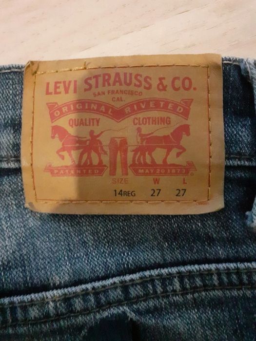 Calças Levi's 511 Slim Tamanho 27