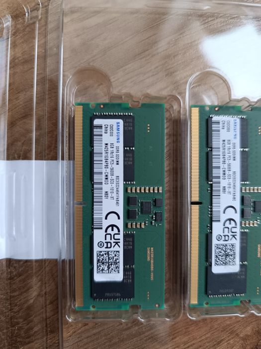Оперативная память для ноутбука SoDIMM DDR5 8gb(2шт по 8gb)