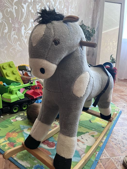 Гойдалка дитяча коник