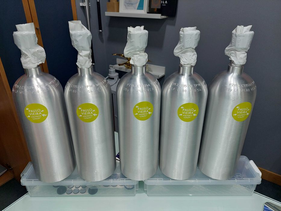 Garrafa CO2 1L PVA para aquario