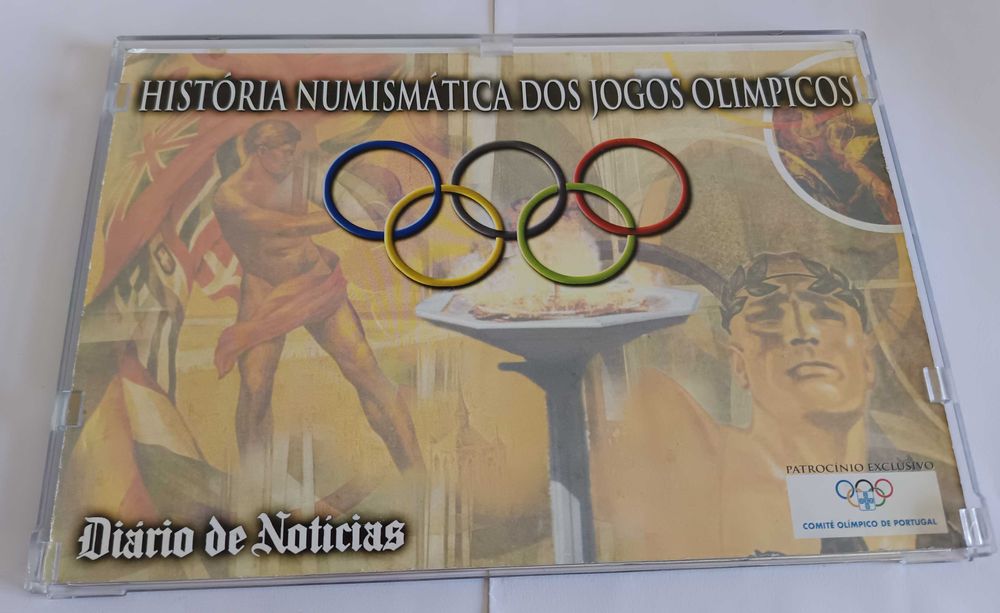 História Numismática Jogos Olímpicos – 1896 a 2000 (24 moedas)