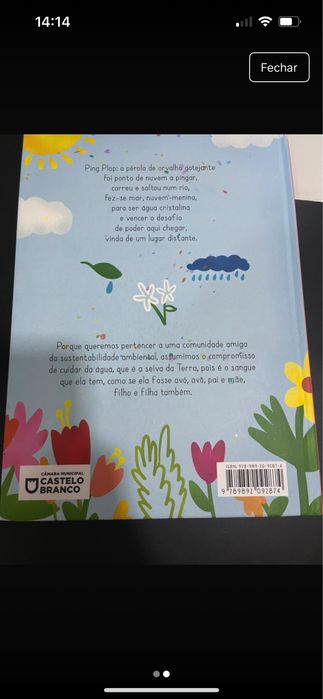 Ping plop livro infantil