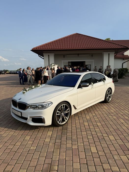 BMW M550i auto do ślubu Płock +-150 km