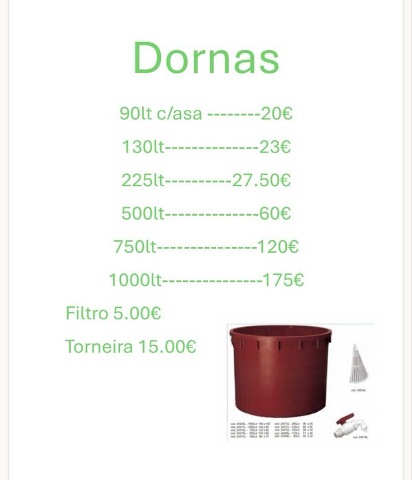 Esmagadores prensas cubas barris