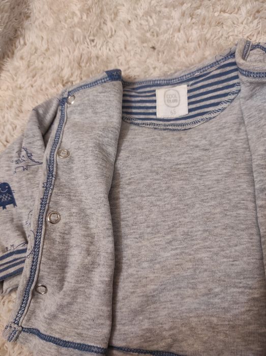 Bluza niemowlęca grubszy kaftanik rozmiar 68