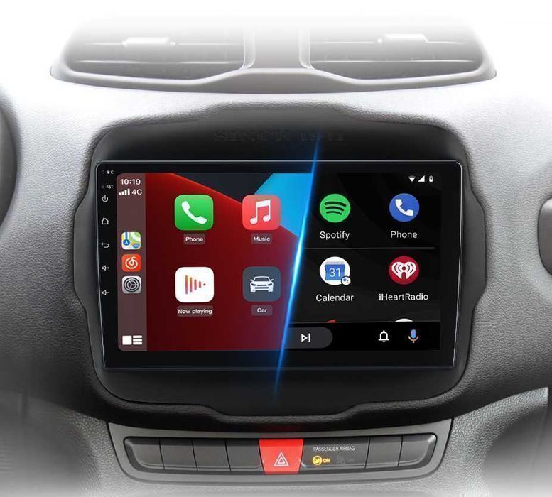Jeep Renegade – Radio Android 15 9” CarPlay Android Auto 1GB/16GB GPS Nawigacja Stacja Multimedialna WiFi Bluetooth PL