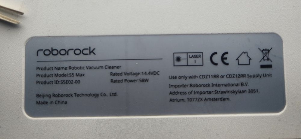 Робот пилосос Roborock s5 max