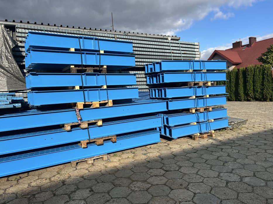 Regał magazynowy wspornikowy dwustronne H600cm dłużycowe JAK NOWE