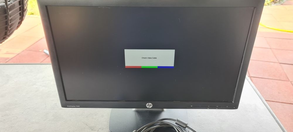Monitor HP P201 ProDisplay 20"