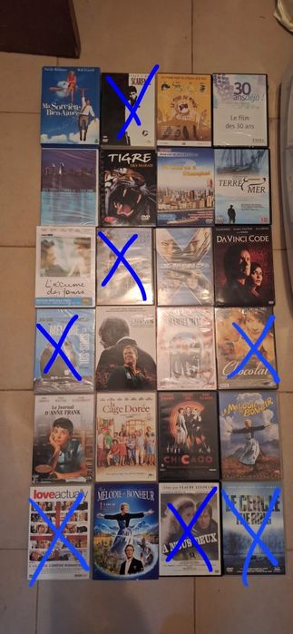 Lote de filmes DVDs
