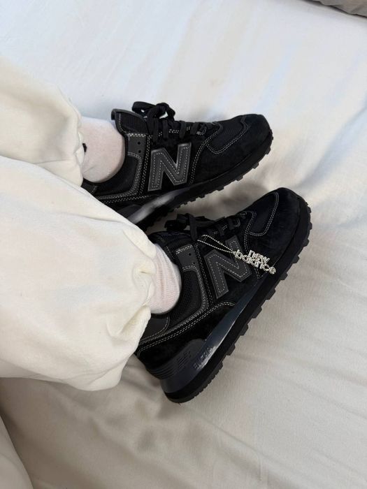 Уцінка! New balance 574 black/Нью беленс 574