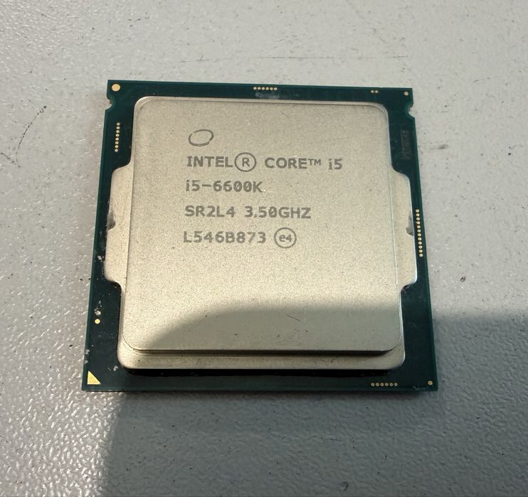 Процесор Intel core i5 6600K