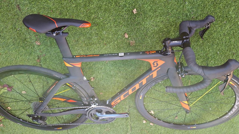 Disponivel..Scott Plasma carbono nova t49 t52
