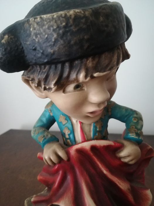 Figura Toureiro Faiança Portuguesa Miderâmica Anos 1960/70