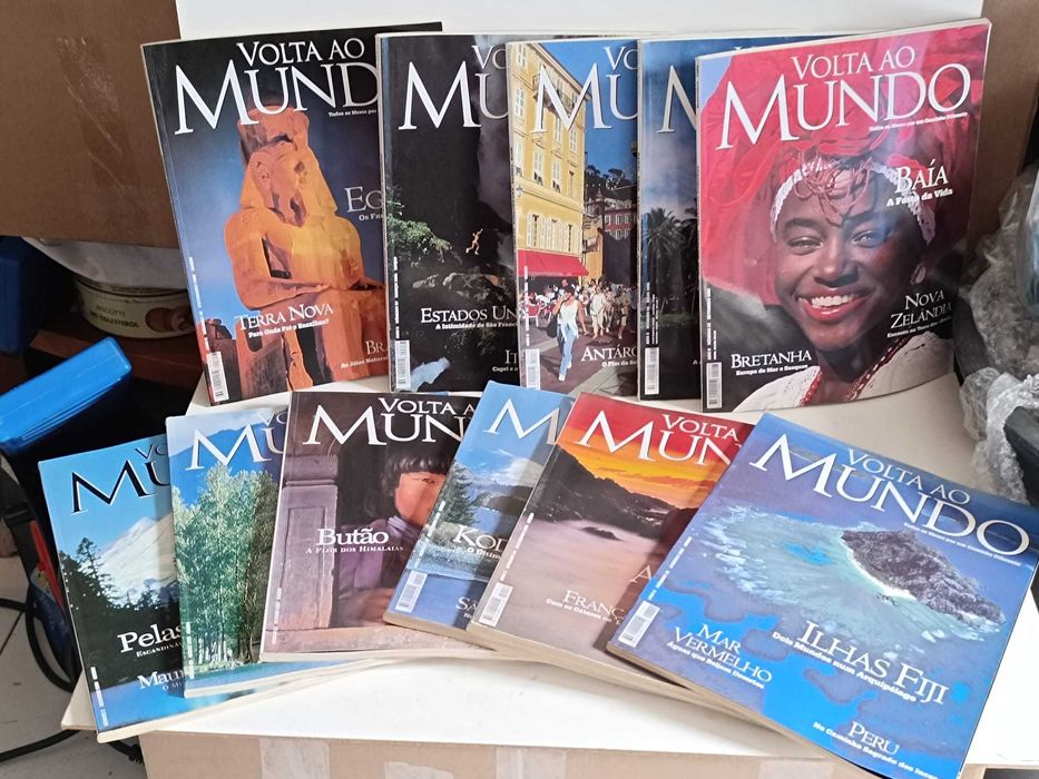 Revista Volta ao Mundo 11 exemplares