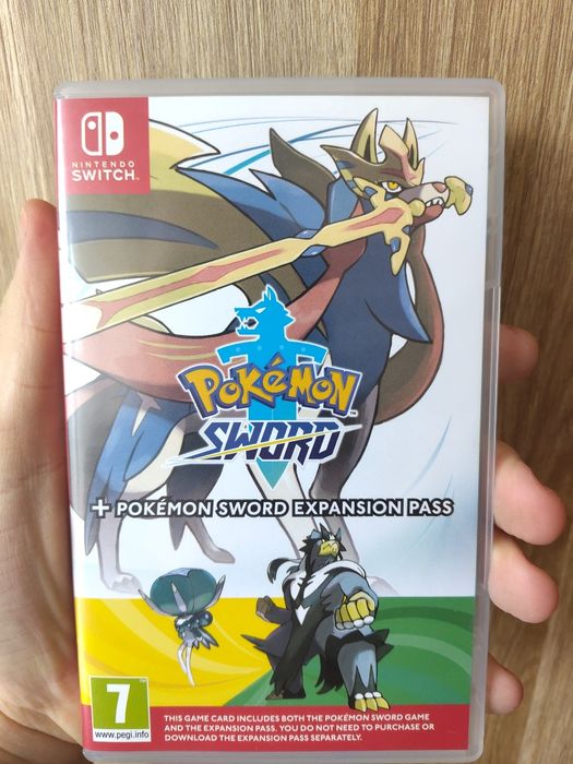 Pokemon Sword + Expansion Pass + Steelbook Nintendo Switch