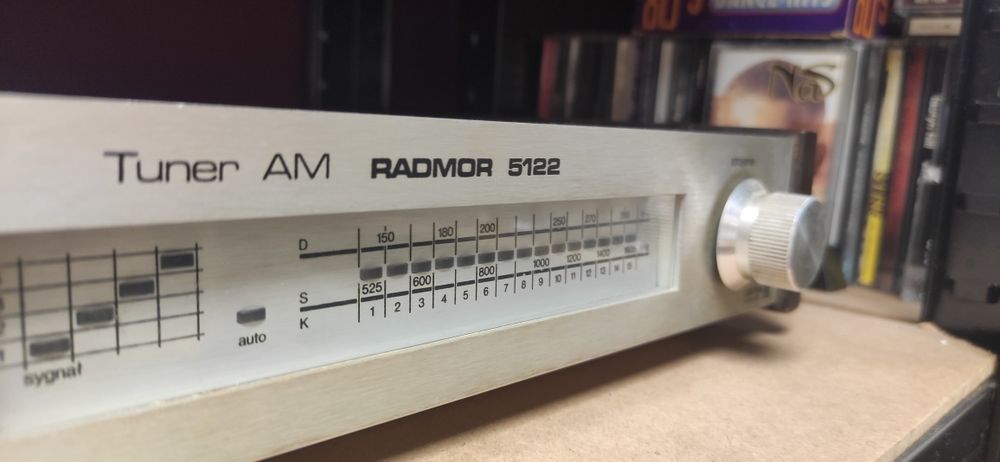 Tuner AM RADMOR 5122 – klasyk PRL, sprawny / kolekcjonerski Gdynia ...
