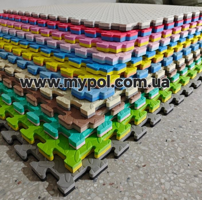 Мат татами 2 см, коврик пазл, мат пазл, татамі, будо мат, доянг