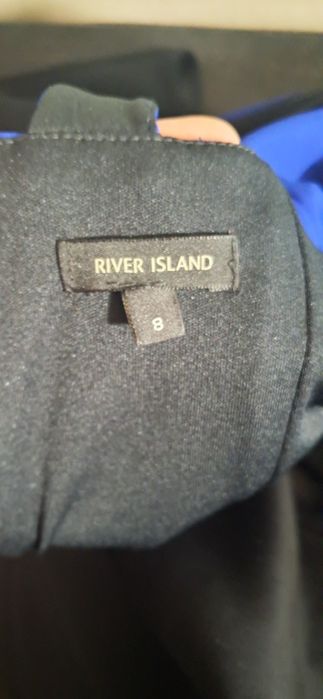 Sukienka modrak River Island rozmiar 8