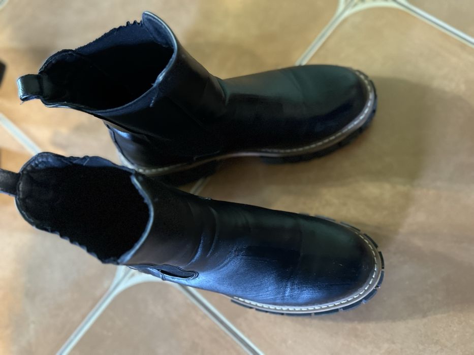 Botki czarne rozm 40