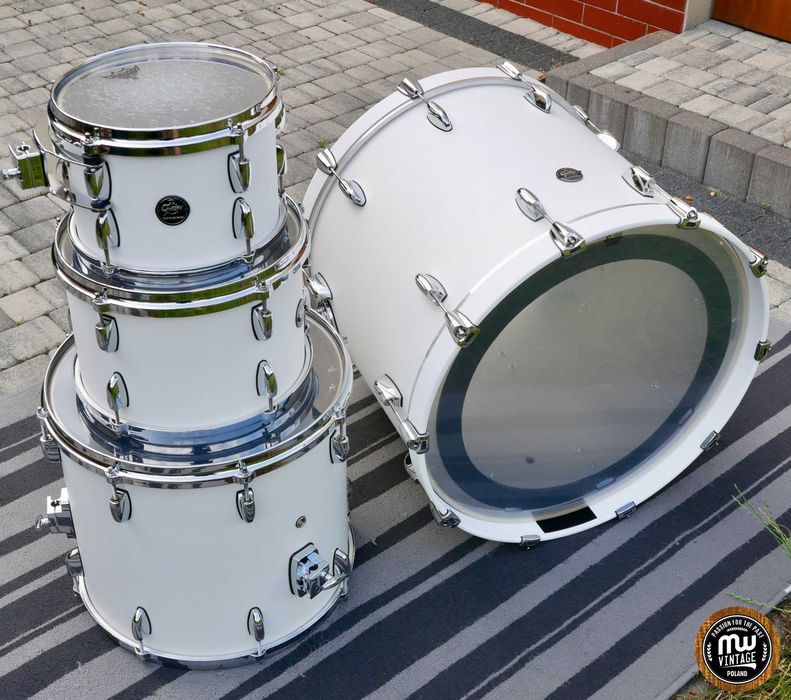 ‼️ Perkusja Gretsch Renown Maple 22", 10”, 12", 16" Satin White ‼️