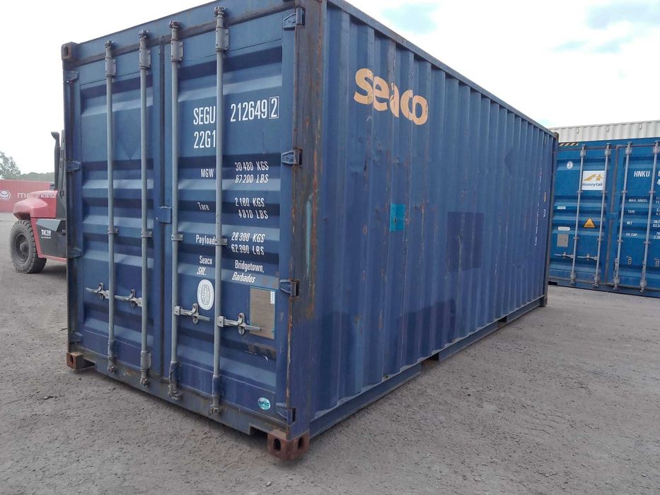 Kontener morski używany 20'DC, 6 metrów, sprawny i szczelny, magazyn