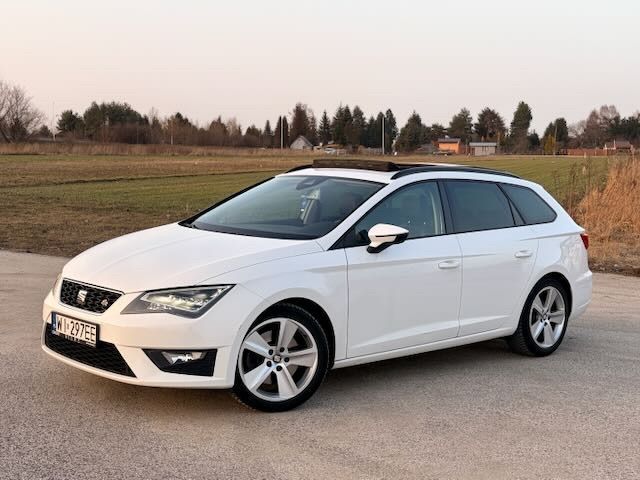 Seat Leon 1.8 TSI S&S DSG FR 1 właściciel salon Polska, panorama, DCC, alcantara