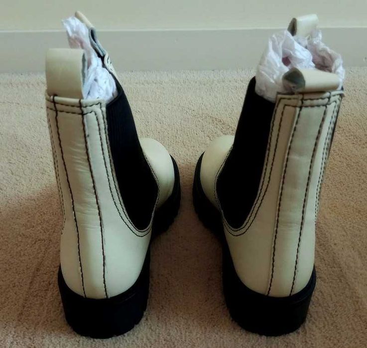Buty skórzane sztyblety Na-Kd r. 38