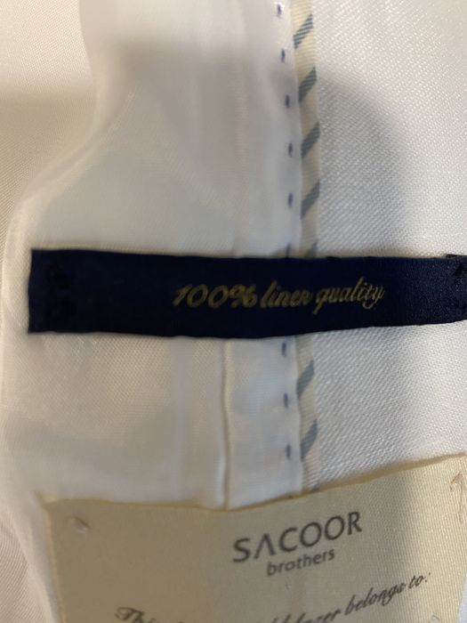 Blazer branco linho Sacoor