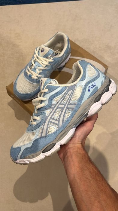 Asics gel-nyc azul e branco